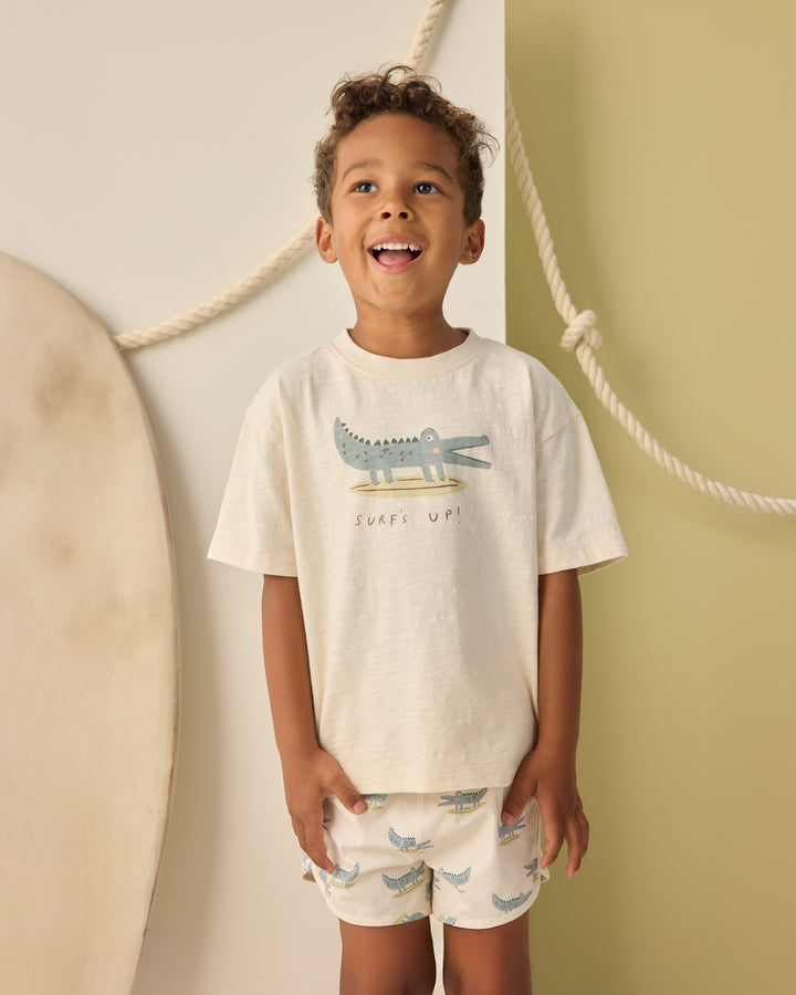 RELAXED TEE || ALLIGATOR