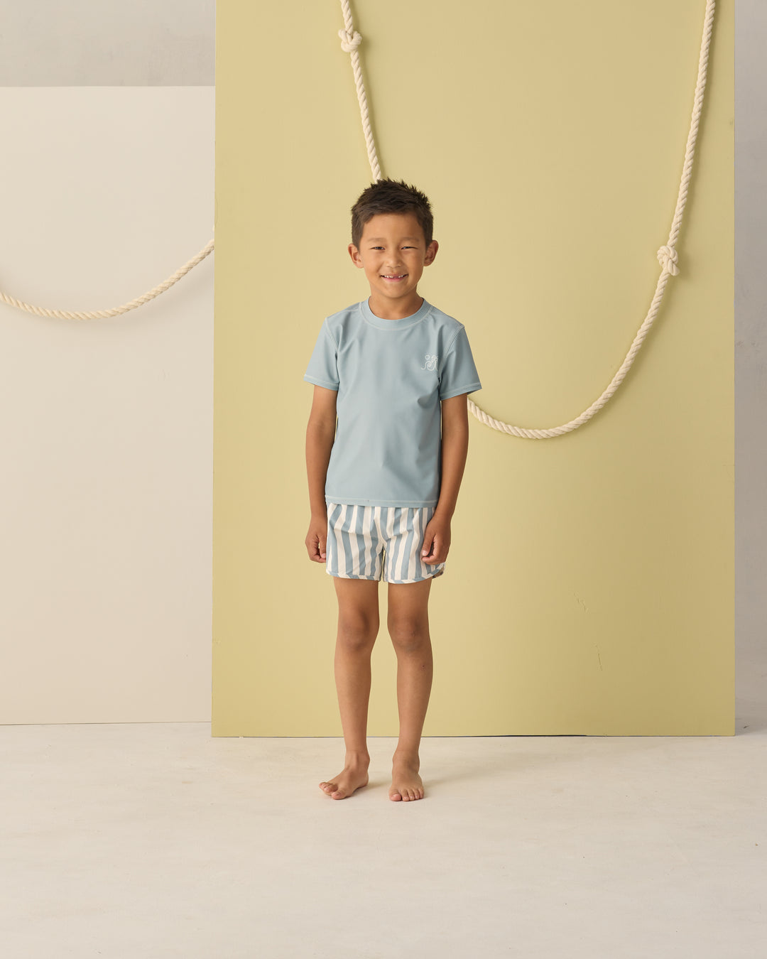 SHORT SLEEVE RASHGUARD || SEA GREEN