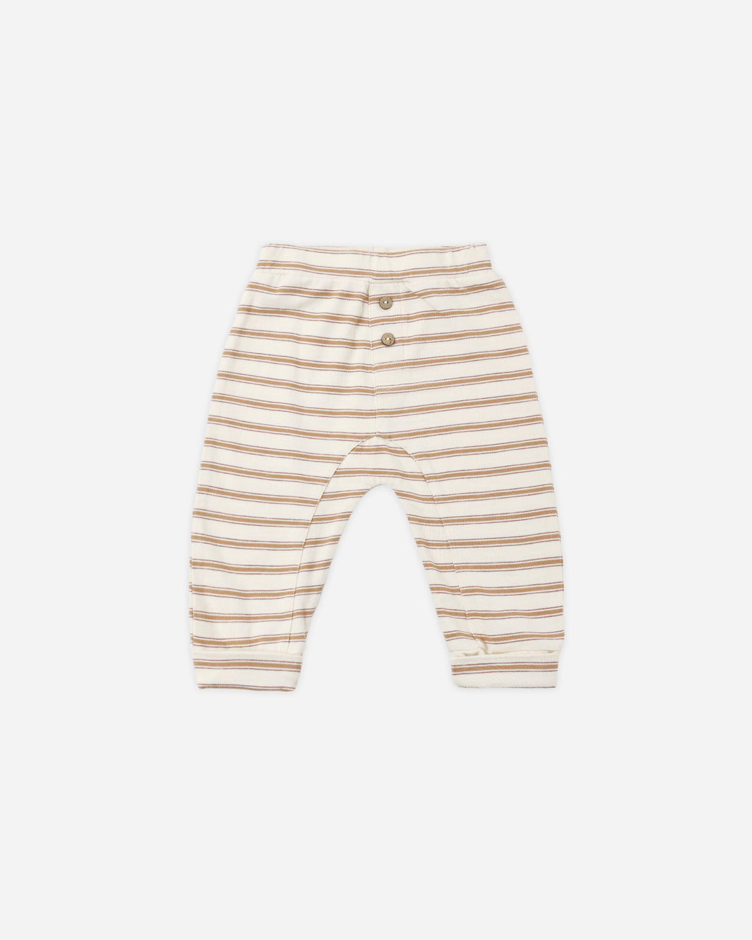 BABY CRU PANT || FAWN PINSTRIPE