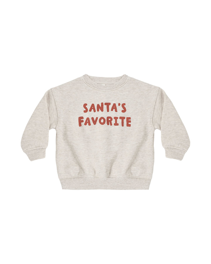 relaxed sweatshirt || santa&