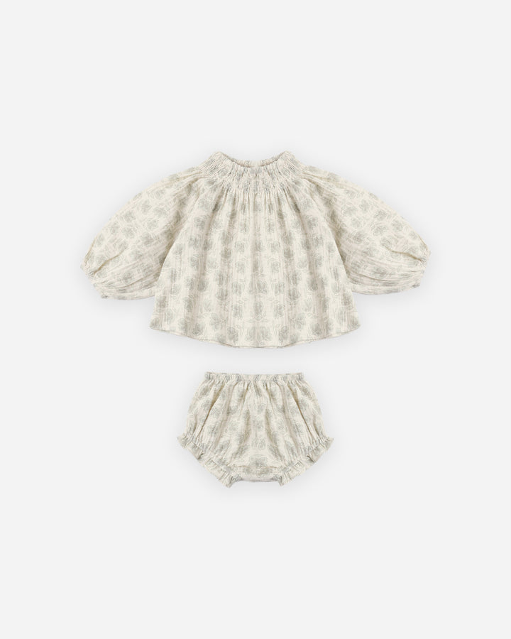 QUINCY SET || GREEN IRIS