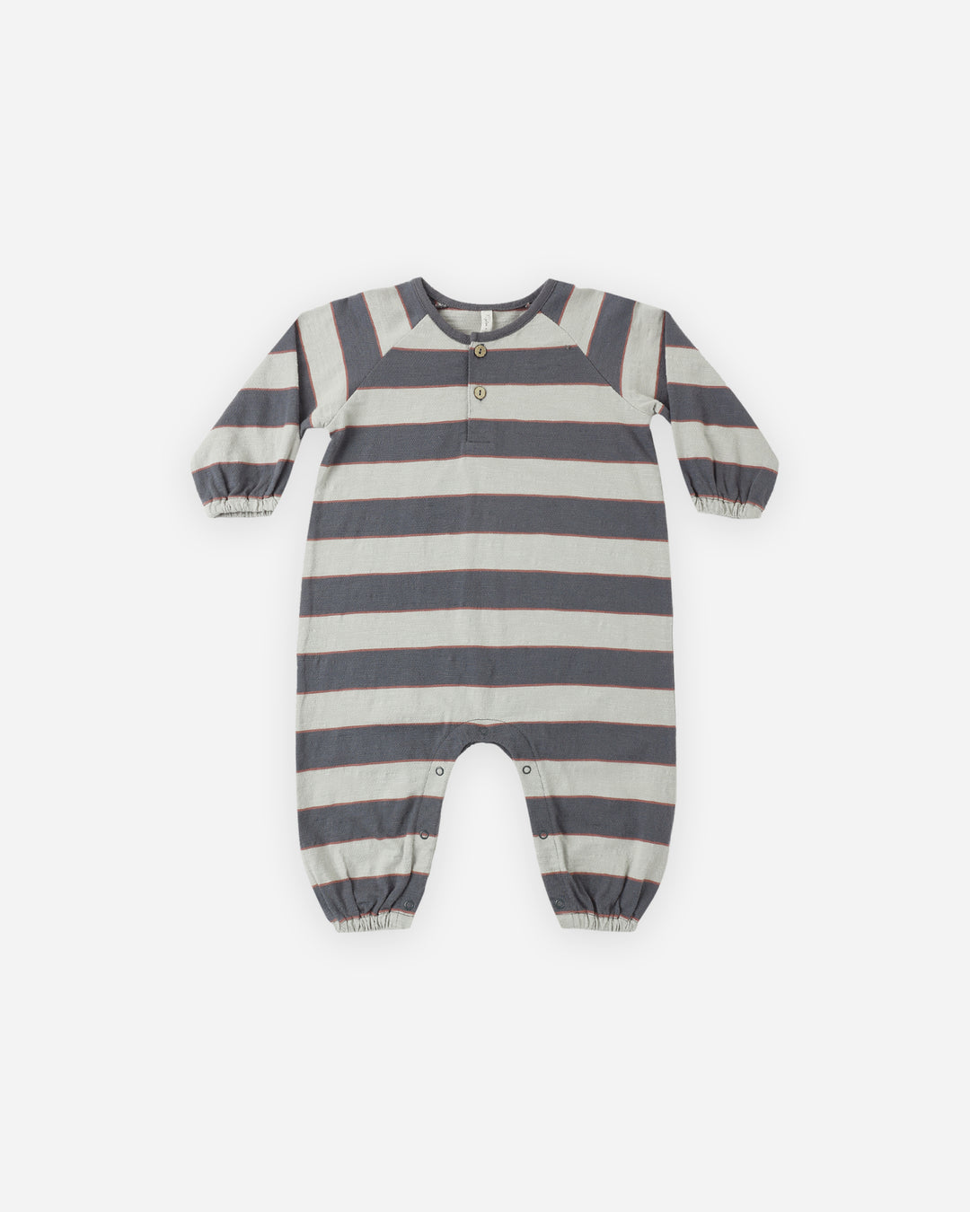 HENLEY JUMPSUIT || SAGE STRIPE