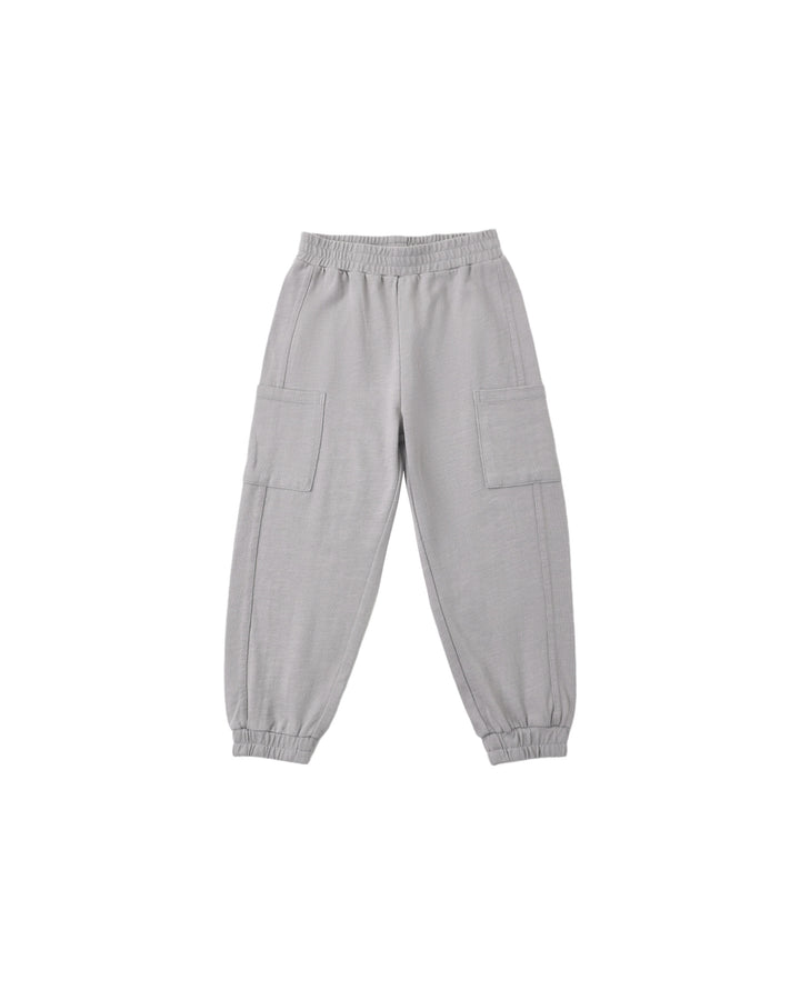 cargo jogger || dusty blue