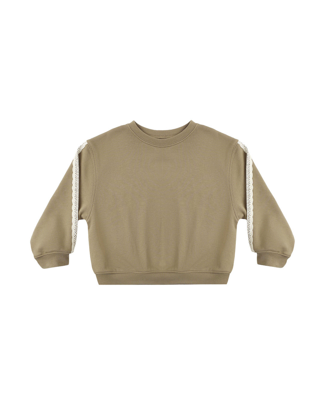 oversized sweatshirt || olive