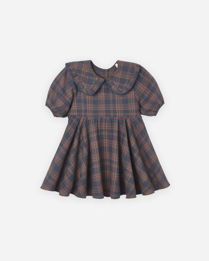 CAMILLE DRESS || MIDNIGHT PLAID