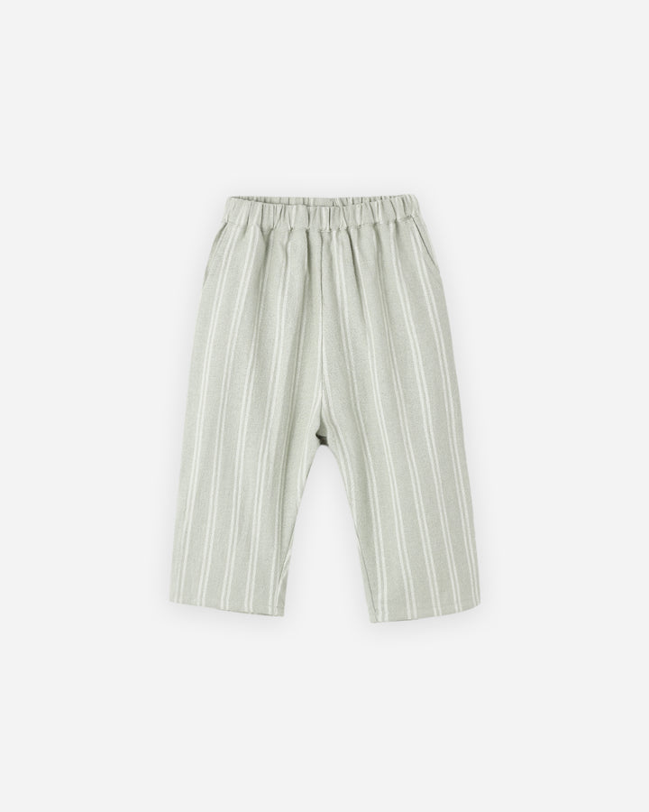 PALMER PANT || SAGE PINSTRIPE