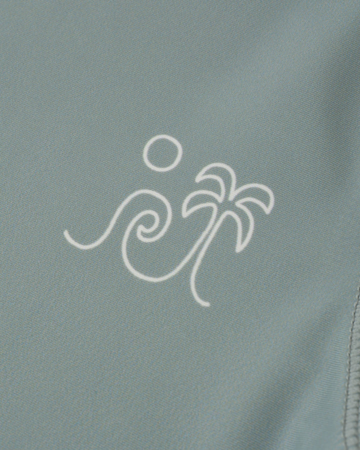 SHORT SLEEVE RASHGUARD || SEA GREEN