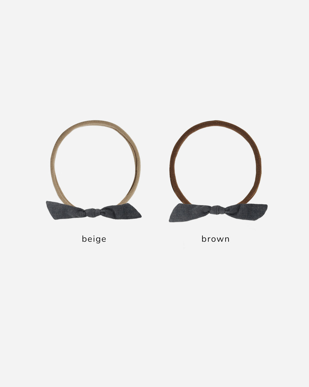 little knot headband || midnight