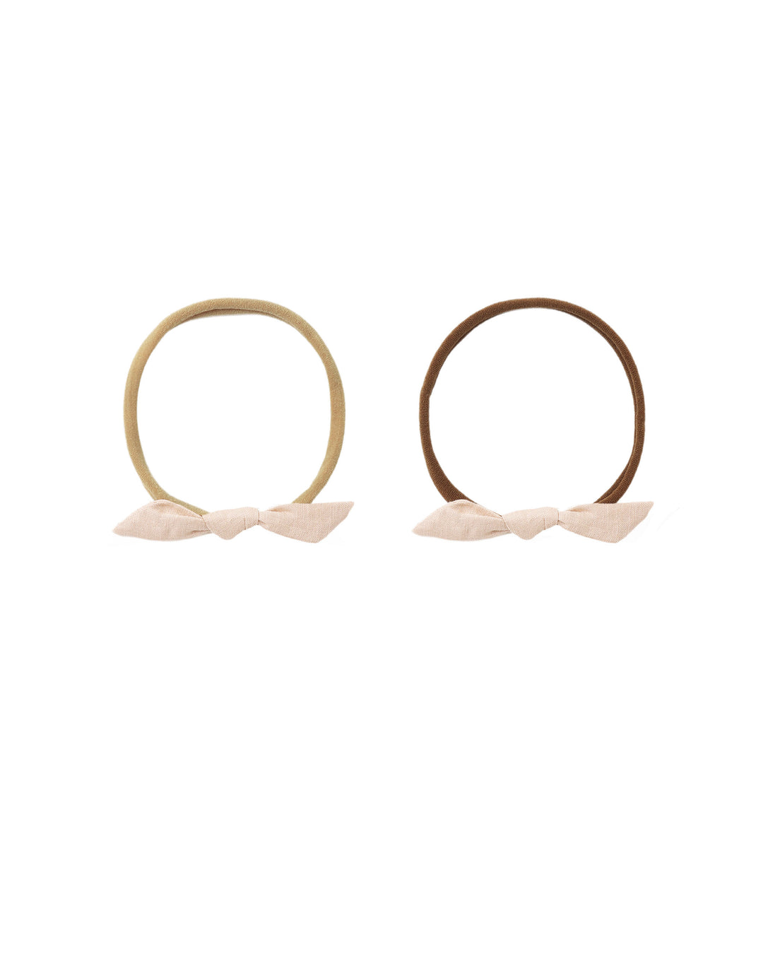 little knot headband || blush