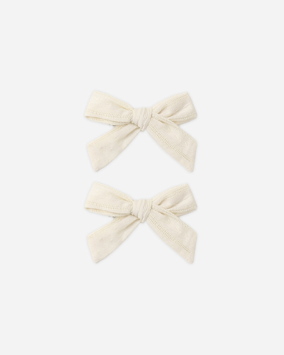 bows, set of 2 || natural