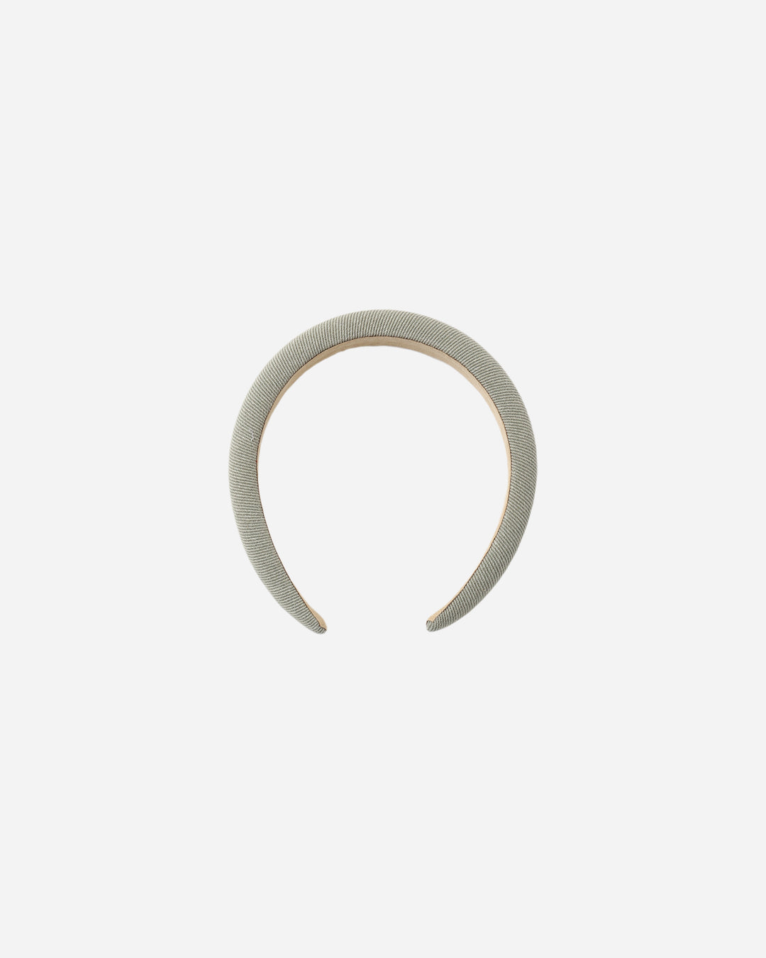padded headband || dark sage