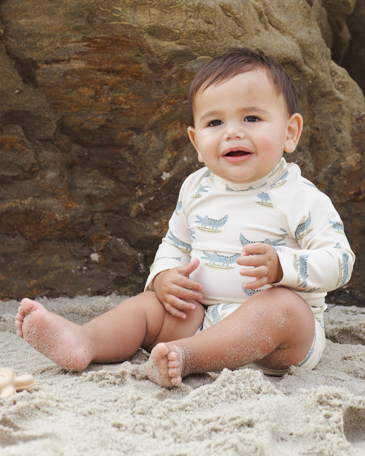 BOYS RASHGUARD SET || ALLIGATORS