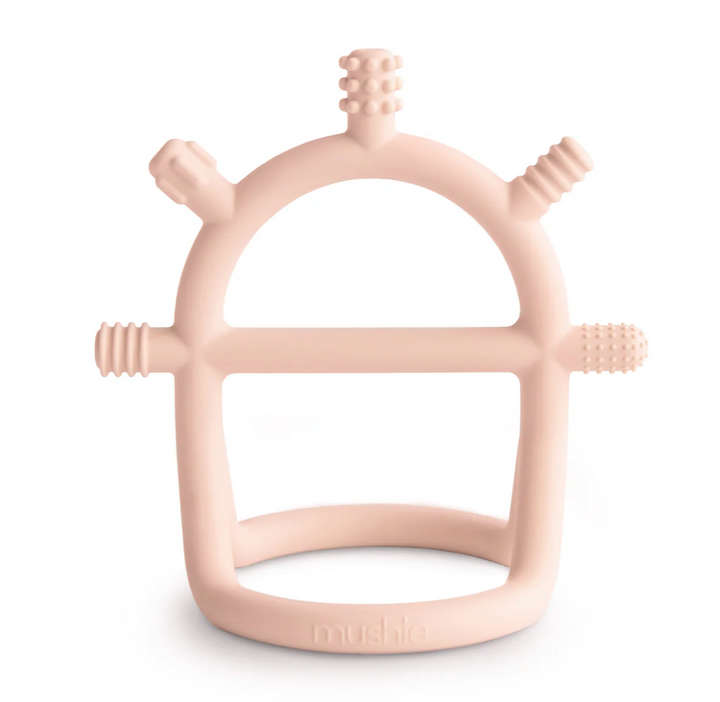 NO-DROP SENSORY TEETHER || BLUSH