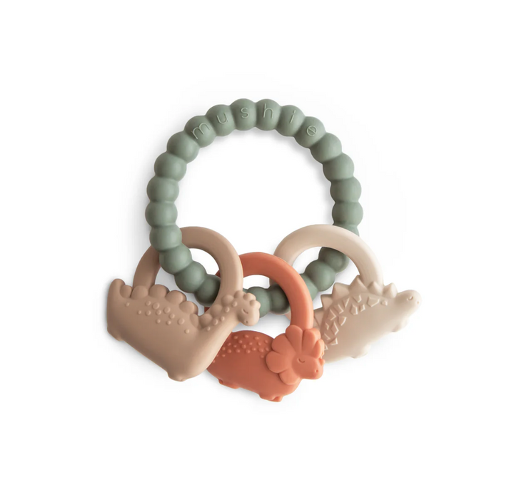 DINO TEETHING RING