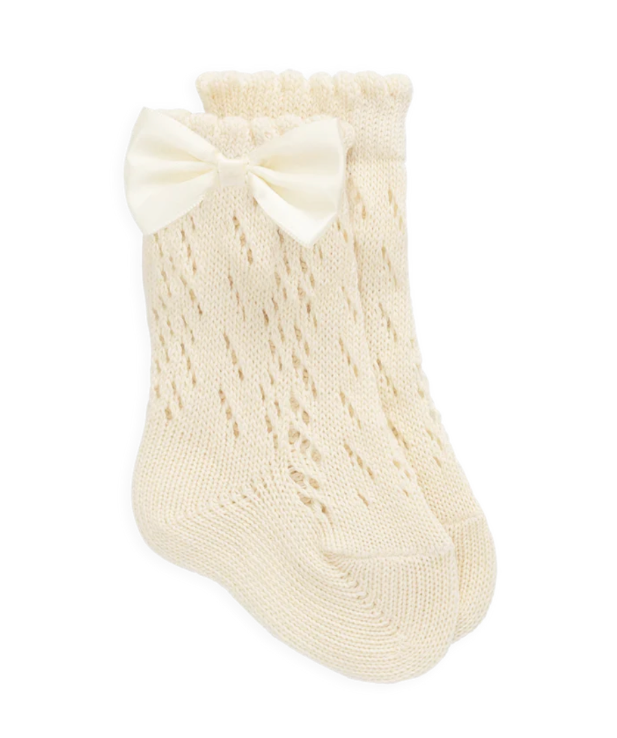 CHARLOTTE SOCKS || MILK