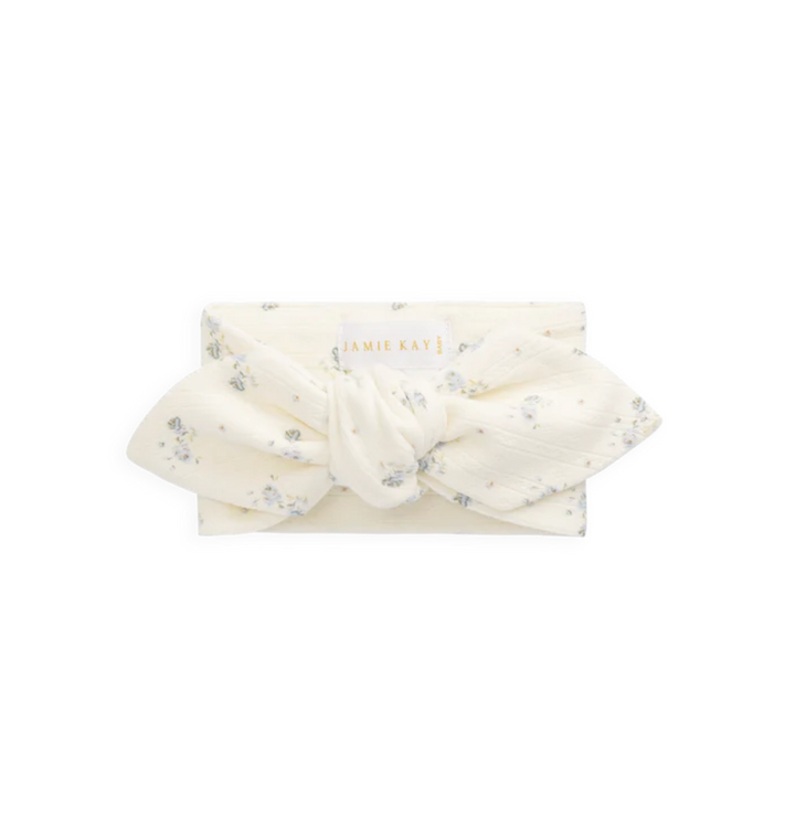 POINTELLE HEADBAND || MOLLY BLUE