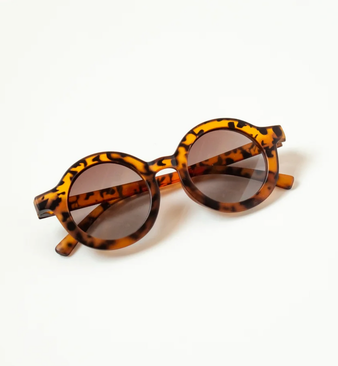 toddler round sunglasses || tortoise