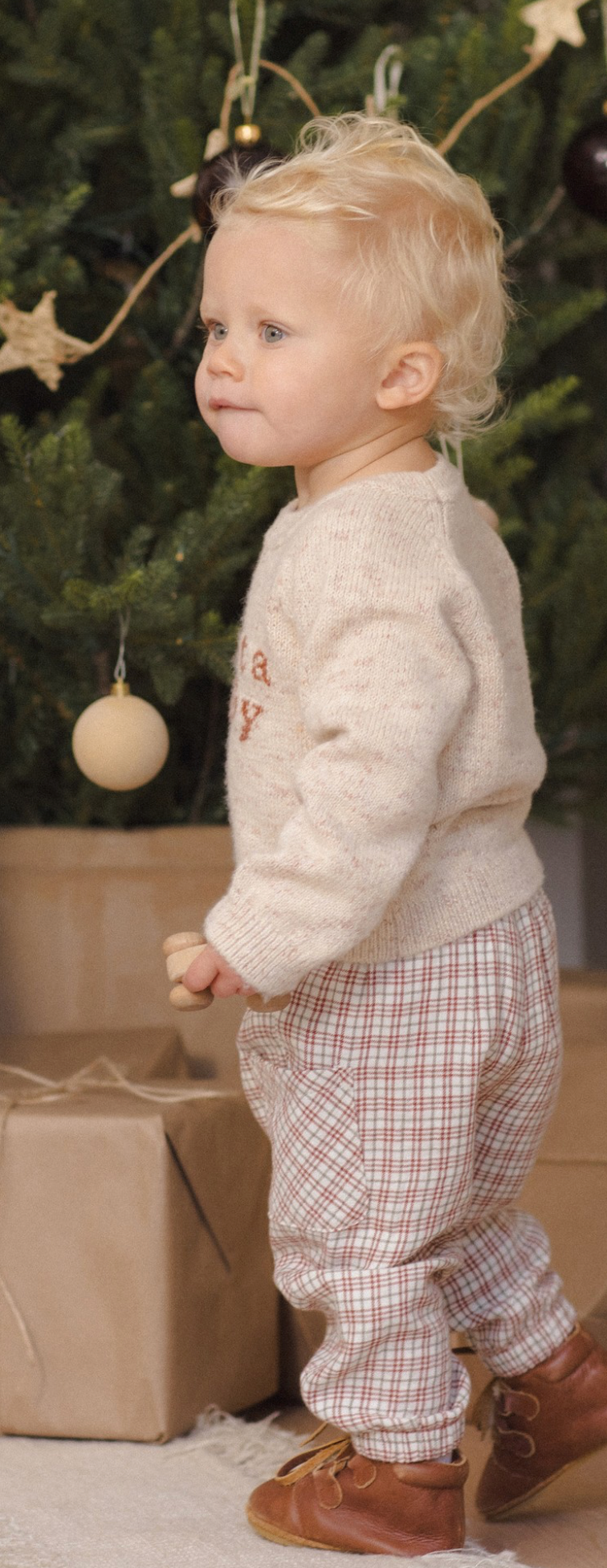 luca pant || christmas plaid