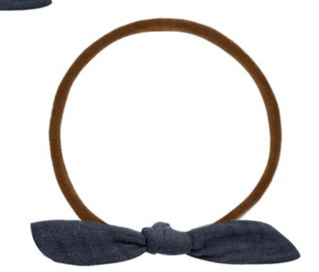 LITTLE KNOT HEADBAND || NAVY