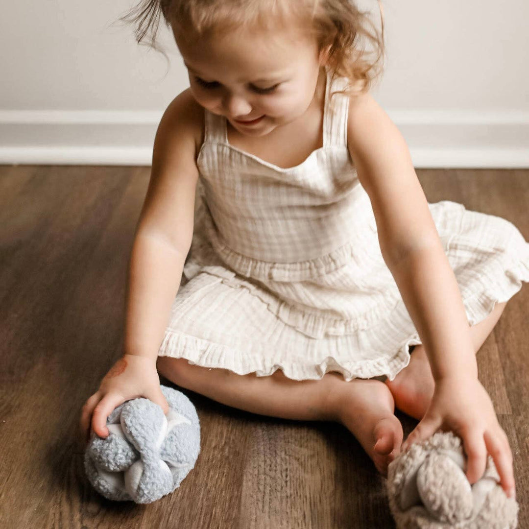 MONTESSORI PUZZLE BALL || BABY BLUE