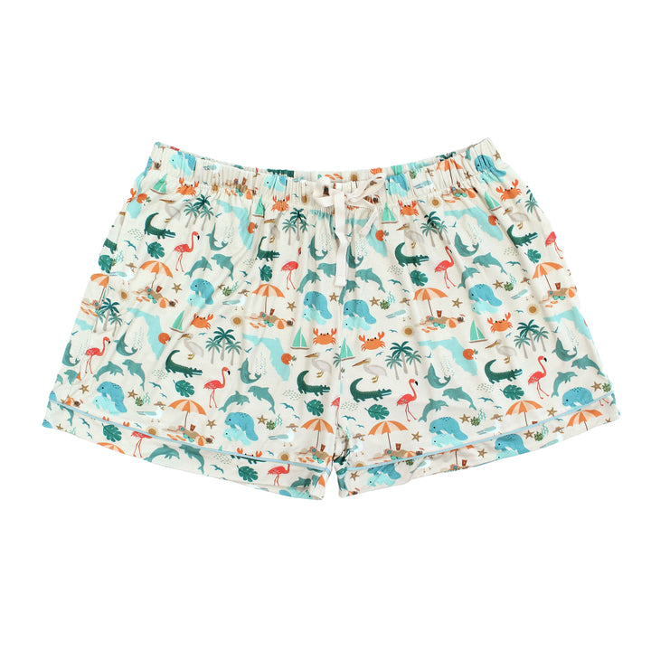BAMBOO WOMEN'S SHORTS || EXPLORE FLORIDA SOUVENIR