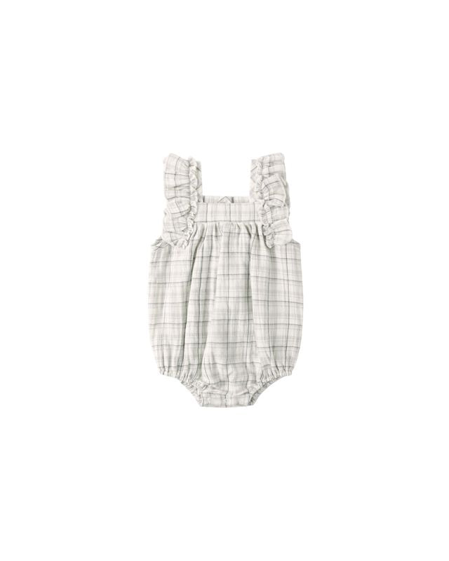 MAYA ROMPER || BLUE PLAID