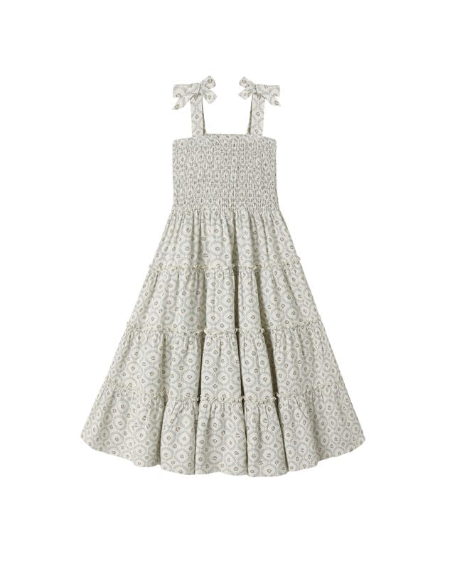 TAYLOR DRESS || GREEN FLEUR