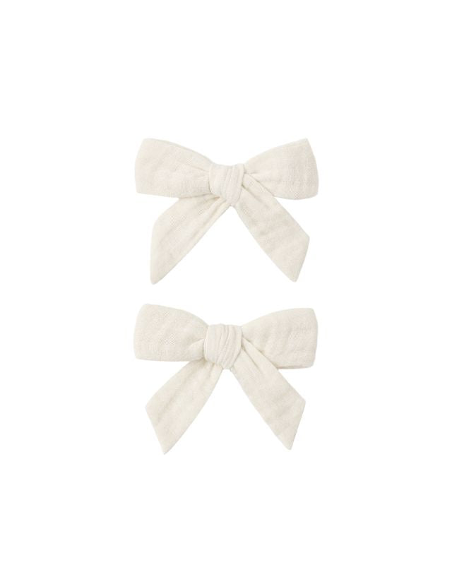 BOWS, SET OF 2 | NATURAL