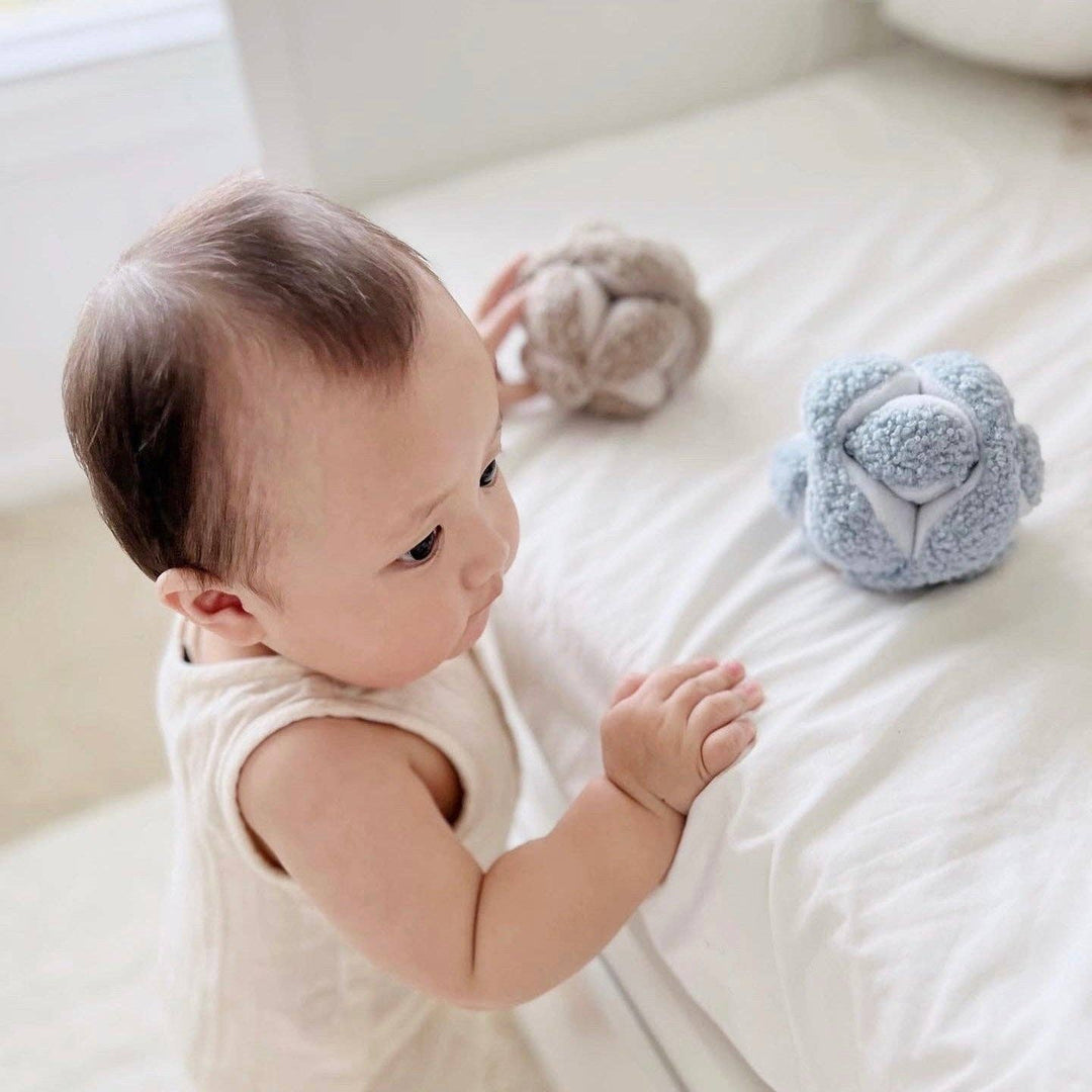 MONTESSORI PUZZLE BALL || BABY BLUE