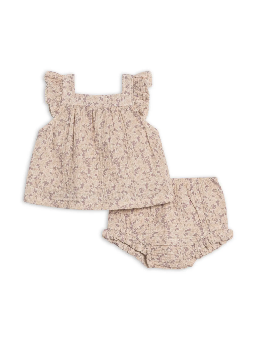 COLETTE TANK + BLOOMER SET || VIONNA FLORAL + SHELL + FOG