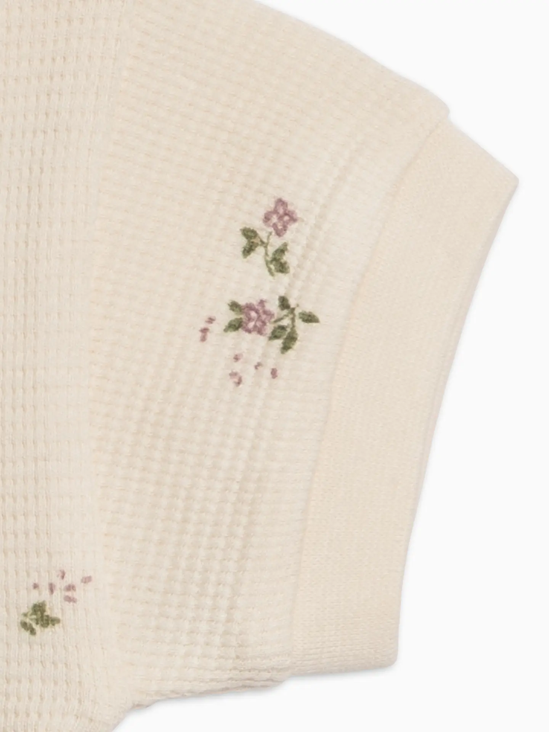 BAILEY WAFFLE TEE || SYLVA FLORAL + FOG + FERN
