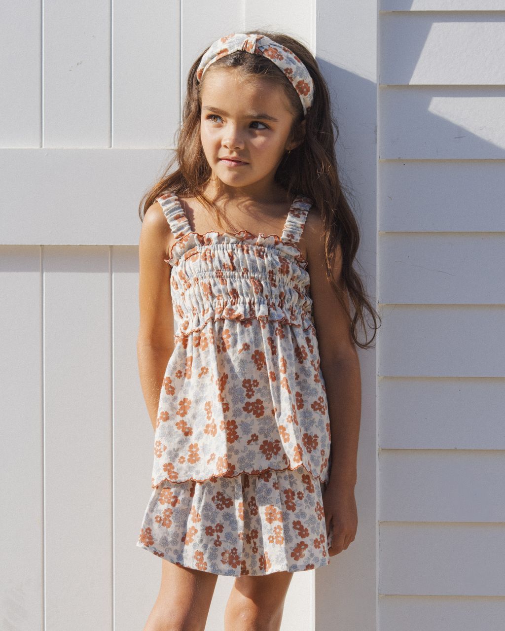 KNOTTED HEADBAND || AMERICANA FLORAL