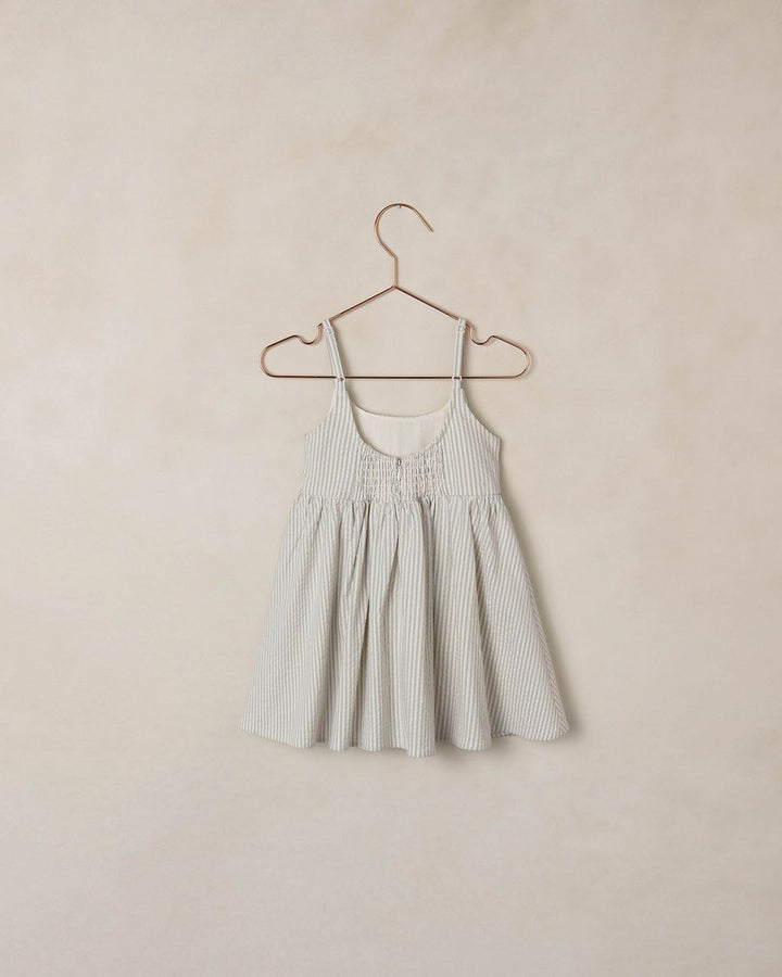 BETSY DRESS || SKY STRIPE