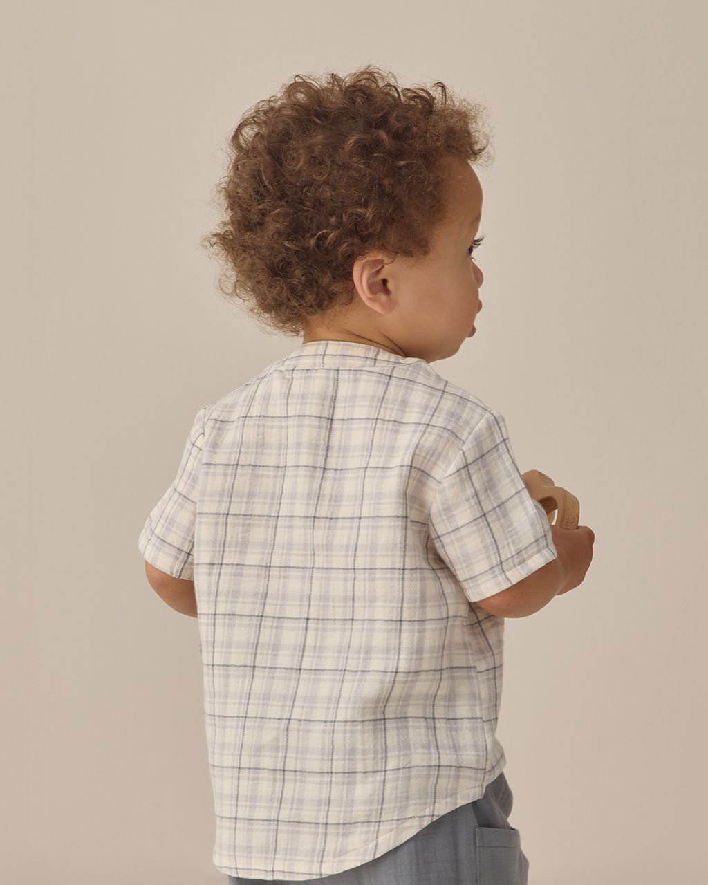 JAXSON SHIRT || BLUE PLAID