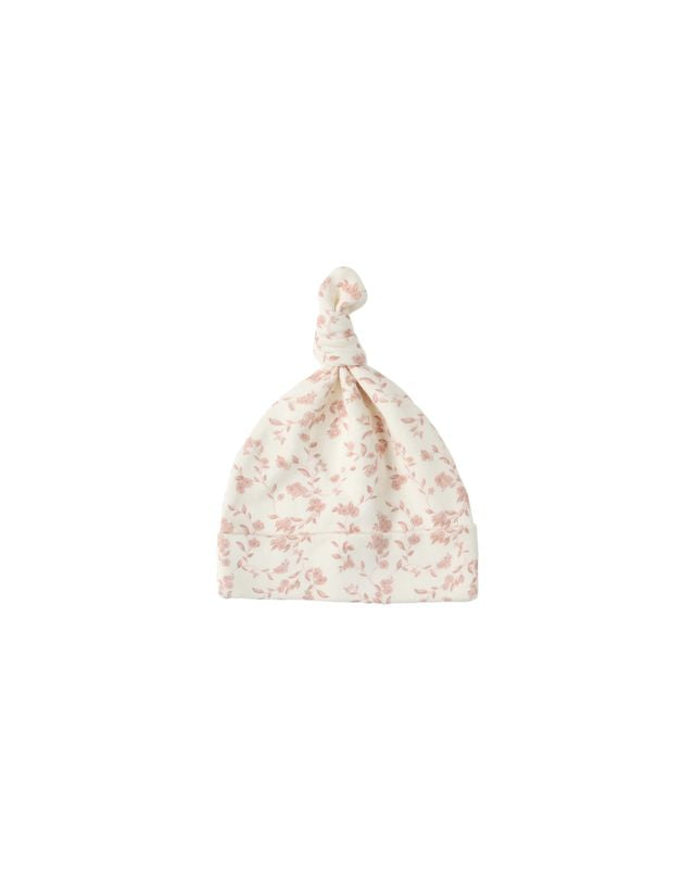 KNOTTED BABY HAT || FRENCH GARDEN