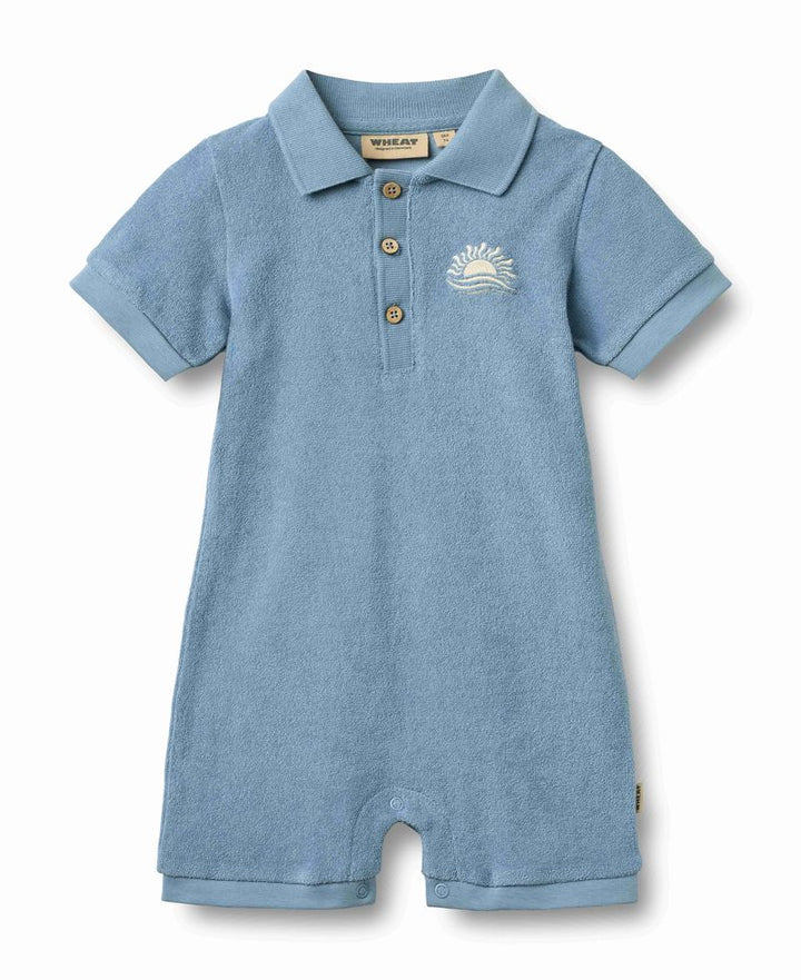 SULLY PLAYSUIT || FADED DENIM