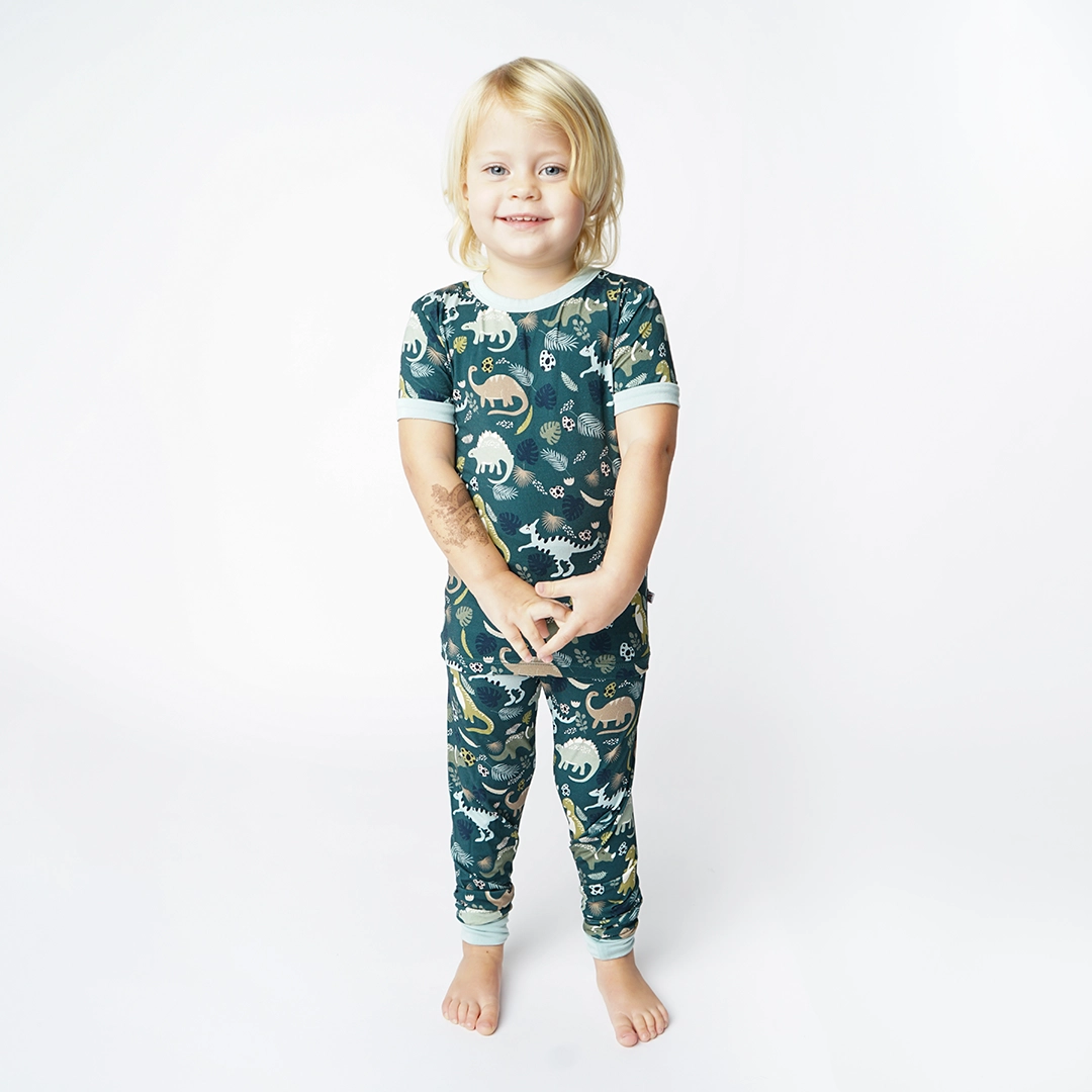 BAMBOO KIDS PAJAMAS || DINOSAUR