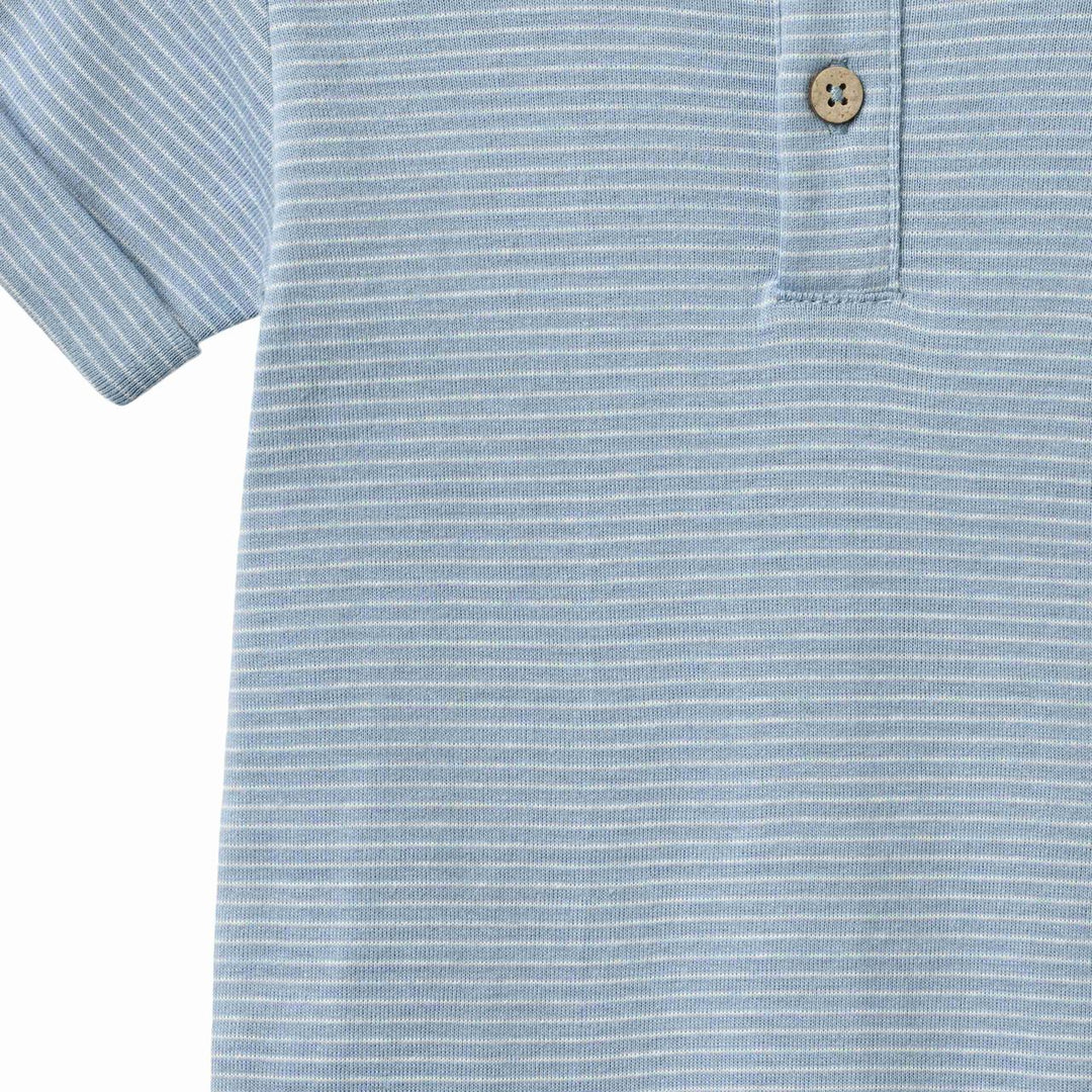 ALFRED JUMPSUIT || FADED BLUE STRIPE