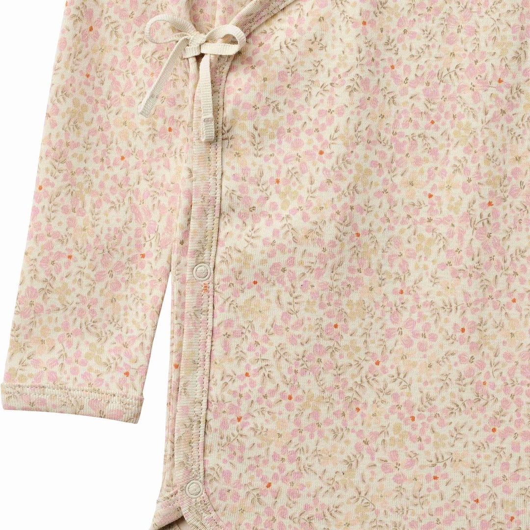 CHIA WRAPAROUND BODY || CORAL FLOWERS