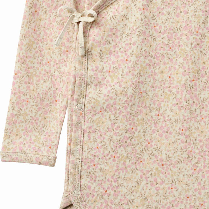 CHIA WRAPAROUND BODY || CORAL FLOWERS