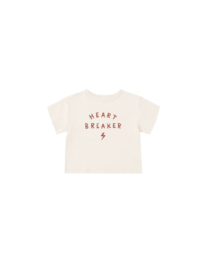BOXY TEE || HEARTBREAKER