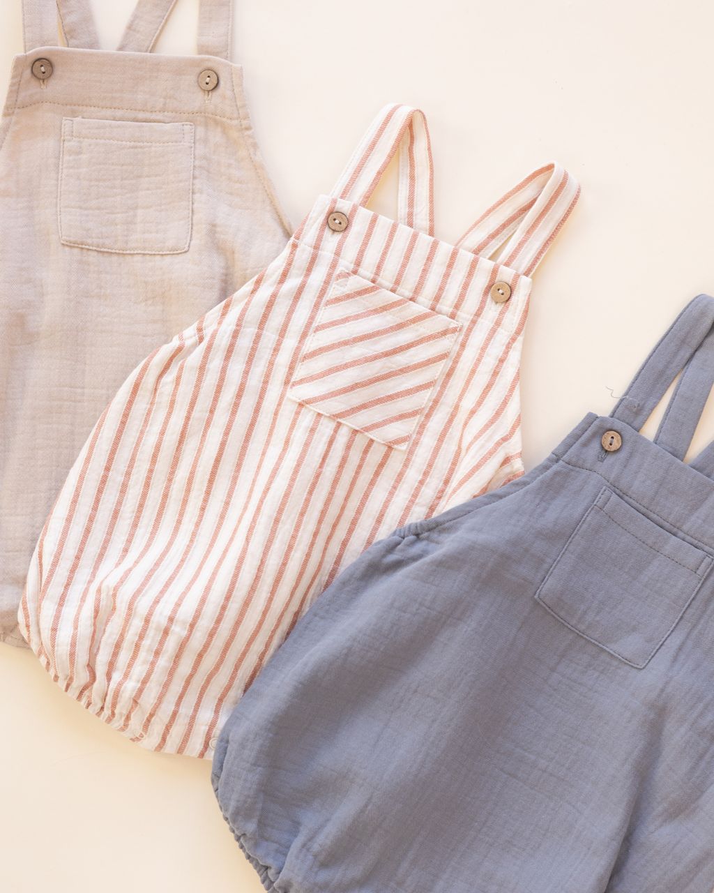 BONNIE ROMPER || VINTAGE STRIPE