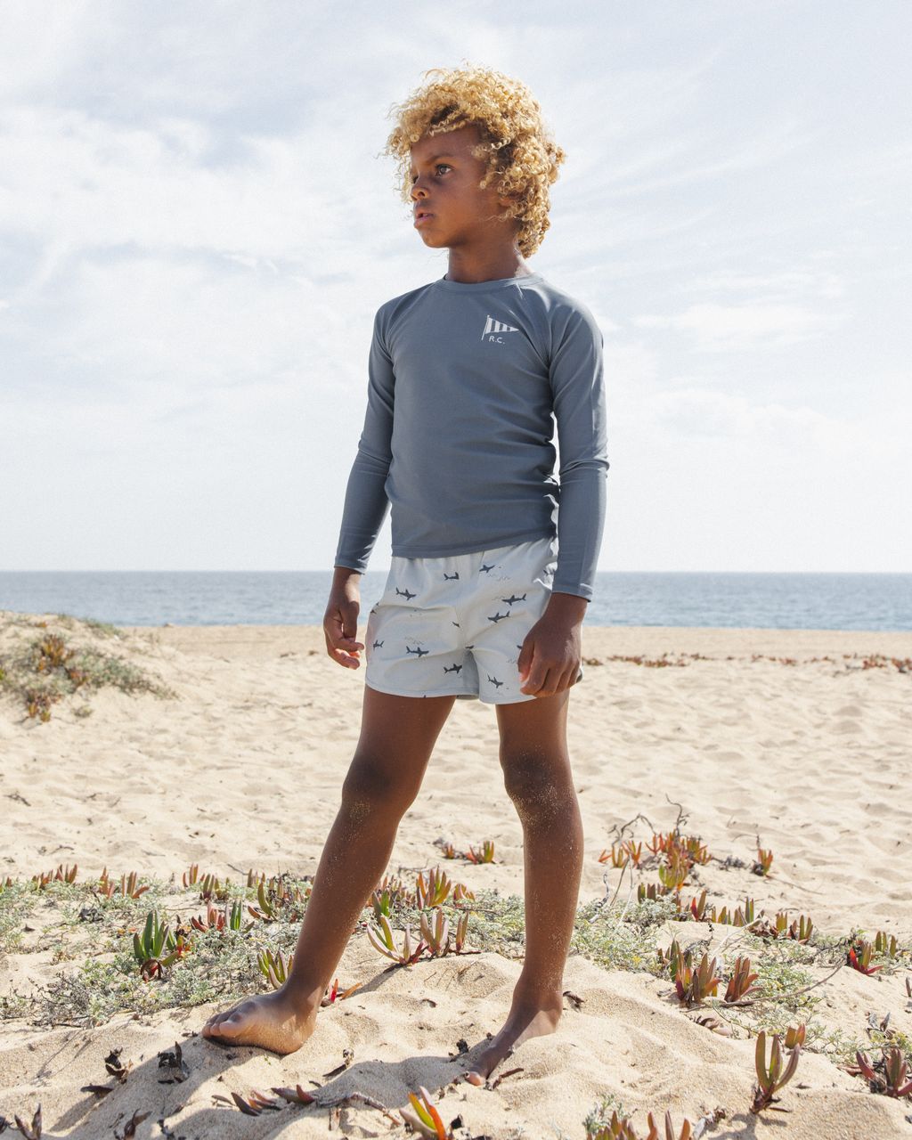 LONG SLEEVE RASHGUARD || NAVY