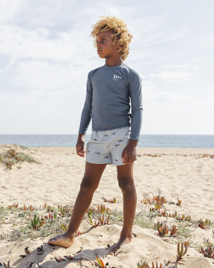 LONG SLEEVE RASHGUARD || NAVY