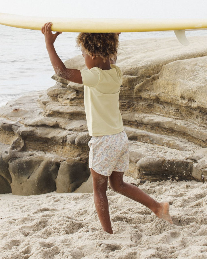 SHORT SLEEVE RASHGUARD || CITRON