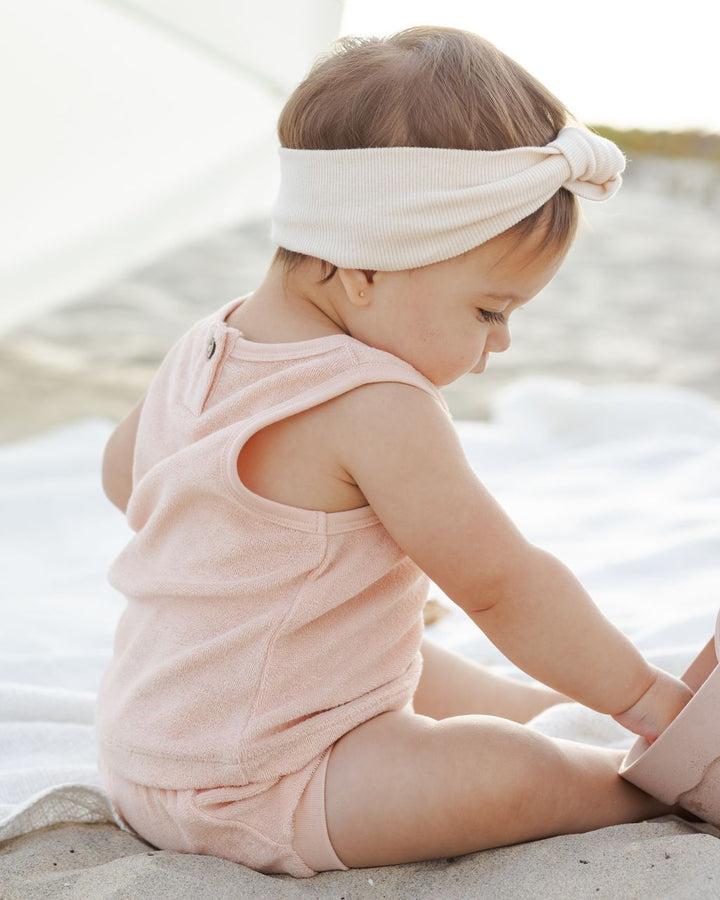 TERRY TANK + SHORT SET || MELON