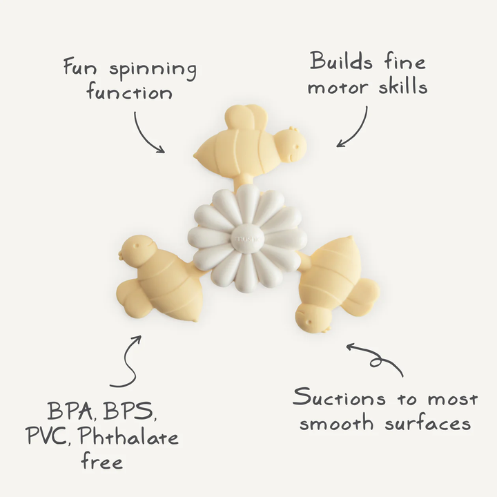 BEE SUCTION SPINNER TOY