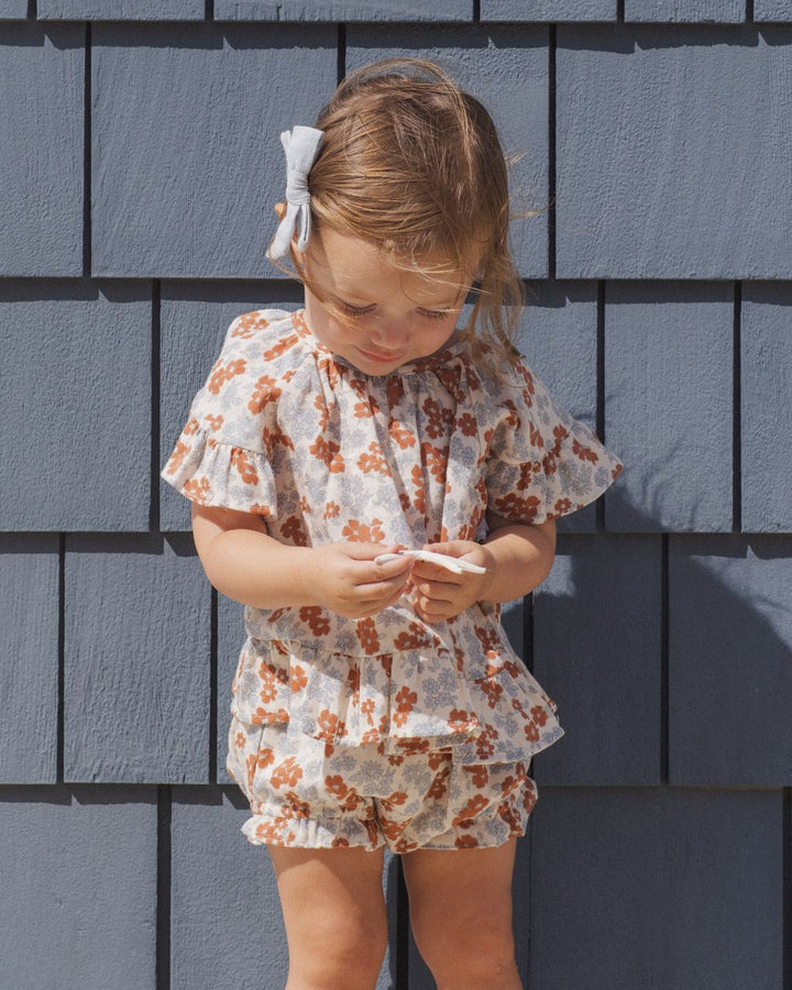 BUTTERFLY TOP + BLOOMER SET || AMERICANA FLORAL