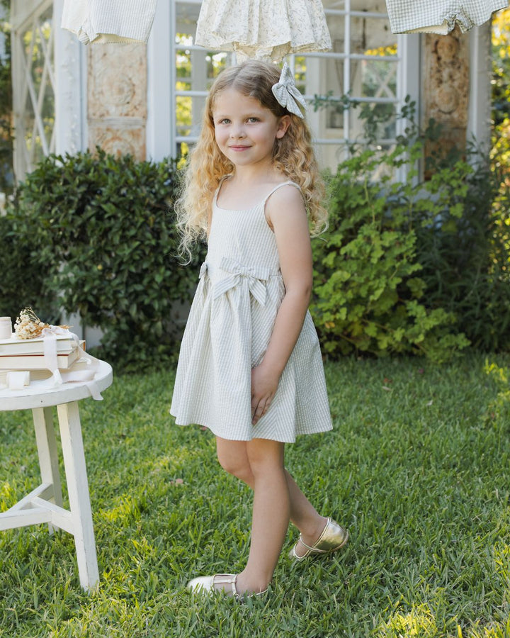 BETSY DRESS || SKY STRIPE