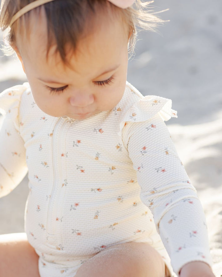 BYRON RASHGUARD ONE-PIECE || PETIT FLEUR
